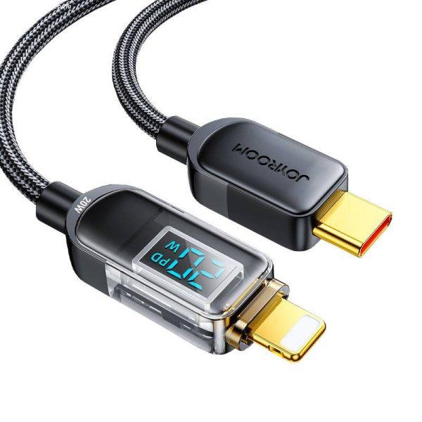 Kábel USB-C Lightning 20W 1,2 m-es Joyroom S-CL020A4 (fekete)