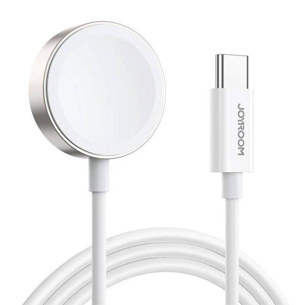 Kábel USB-C-hez / iPhone-hoz / Apple SmartWatch Joyroom S-IW004-hez (fehér)