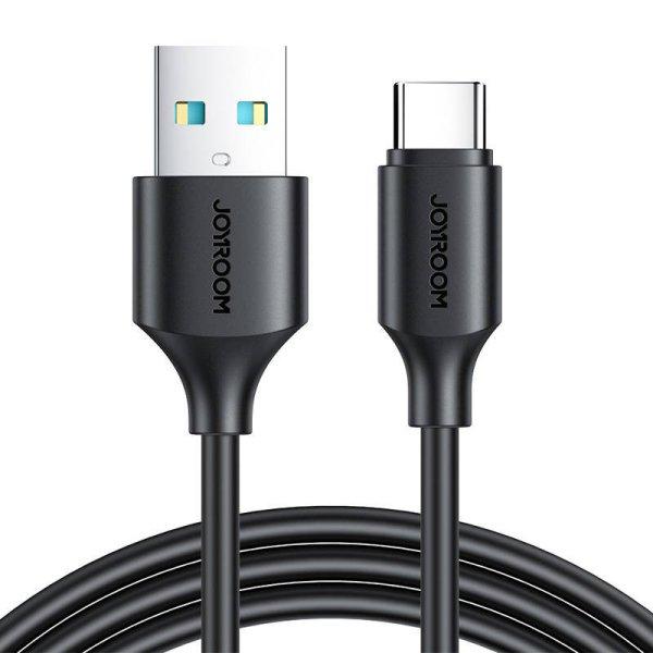 USB-A / Type-C / 3A / 0,25 m Joyroom S-UC027A9 kábel (fekete)