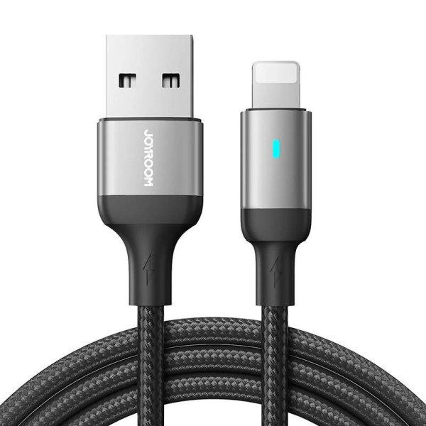 Kábel USB-A-hoz / Lightning / 2,4A / 3m Joyroom S-UL012A10 (fekete)