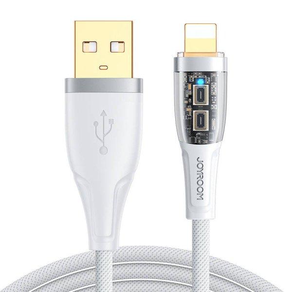 Kábel az USB-A-hoz / Lightning / 2,4A / 2m Joyroom S-UL012A20 (fehér)