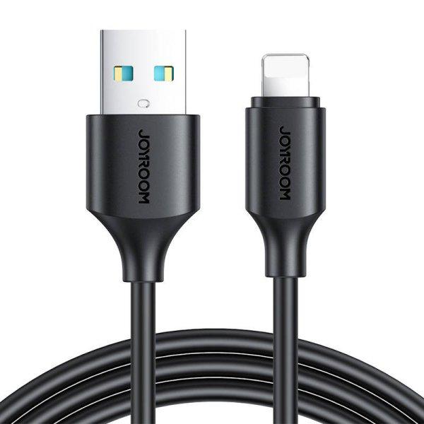 Kábel az USB-A-hoz / Lightning / 2,4A / 0,25 m Joyroom S-UL012A9 (fekete)