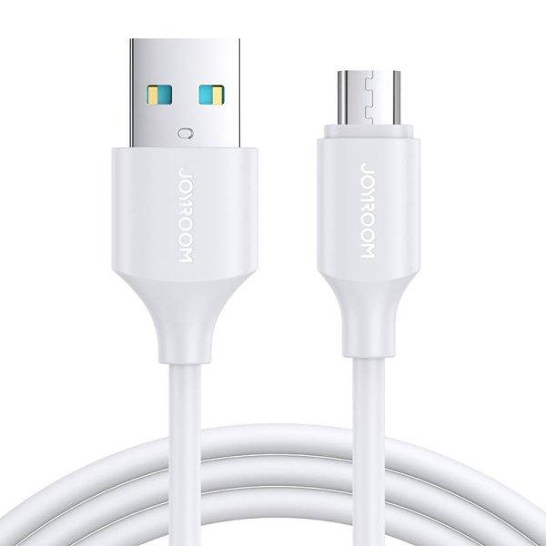 Kábel a Micro USB-A-hoz / 2,4A / 0,25 m Joyroom S-UM018A9 (fehér)