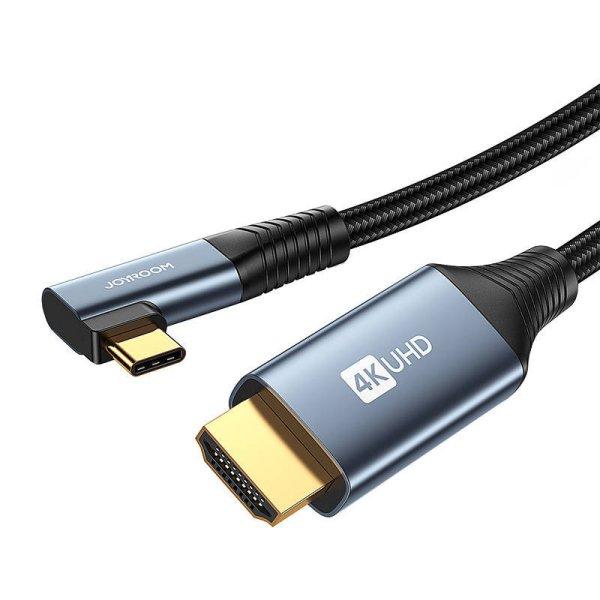 USB-kábel Type-C / HDMI / 4K / 2m Joyroom SY-20C1 (szürke)