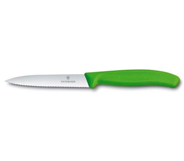 Victorinox 6.7736.L4 Swiss Classic recés zöldségvágó kés 10 cm