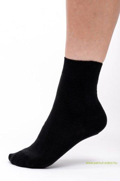 Classic pamut zokni - fekete 39-40