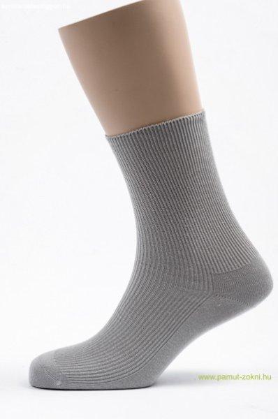 Medical, gumi nélküli zokni - világos szürke 43-44