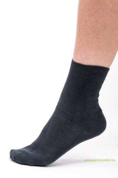 Medical, gumi nélküli zokni 5 pár - szürke 39-40