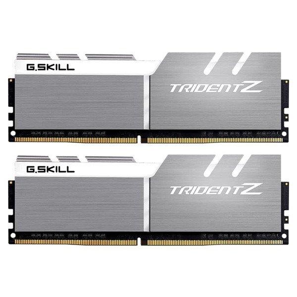 G.SKILL 32GB kit DDR4 3200 CL16 Trident Z silver-fehér