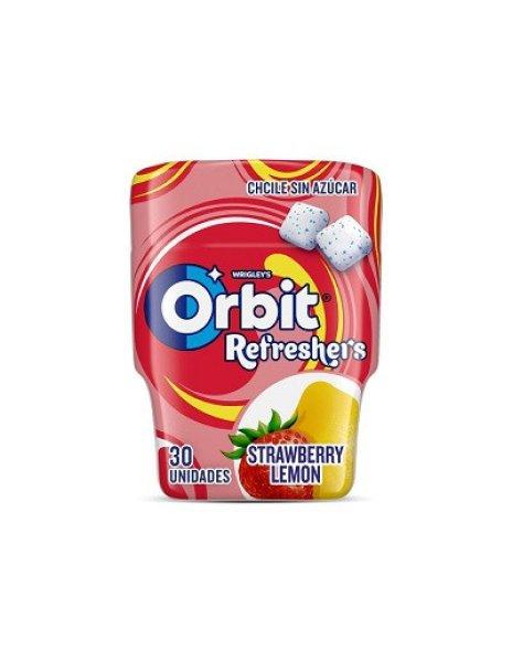 Orbit 67G Refreshers Bottle Strawberry Lemon (30 Szemes)