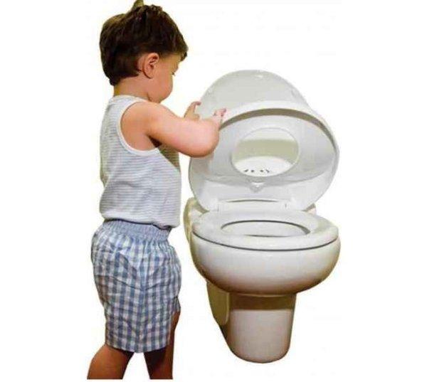 Kombinált felnőtt-gyermek WC ülőke