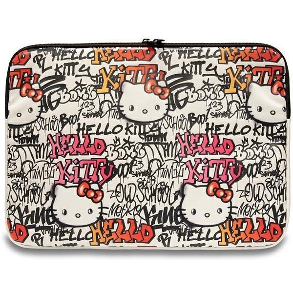 Hello Kitty HKCSZPDGPTE notebook táska 14" - bézs