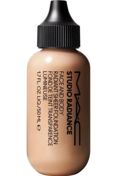 MAC Cosmetics Vízálló smink Studio Radiance (Face and Body
Radiant Sheer Foundation) 50 ml N1