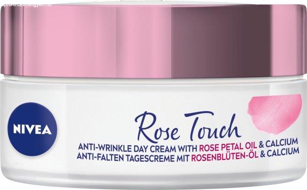 Nivea Rose Touch(Anti-Wrinkle Day Cream) 50 ml ránctalanító
nappali krém rózsaolajjal és kalciummal