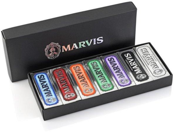 Marvis Fogkrémek ajándékszett (Toothpaste Flavour Collection Set)
7 x 25 ml