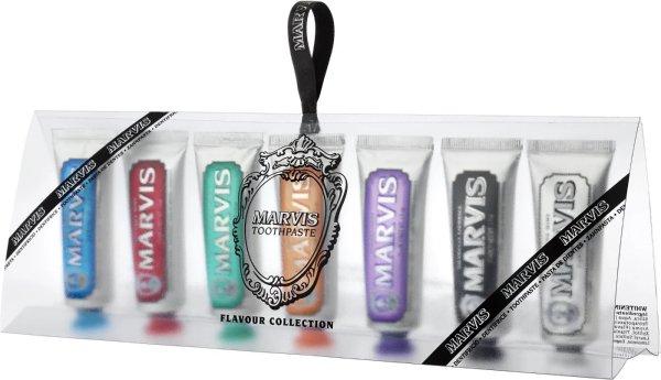 Marvis Fogkrémek ajándékszett Flavour Collection (Toothpaste Set)
7 x 25 ml