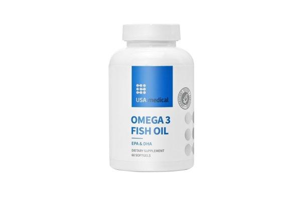 Usa Medical omega 3 fish oil kapszula 60 db
