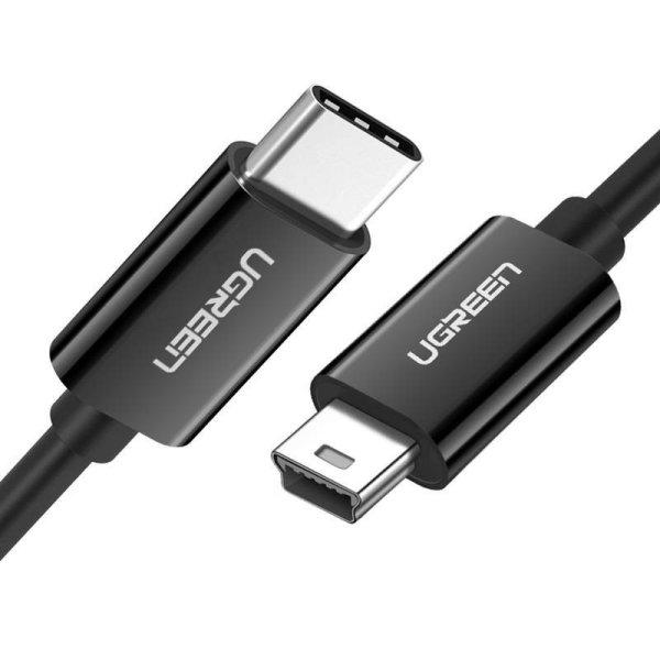 UGREEN US242 mini USB - USB-C kábel 1m (fekete)