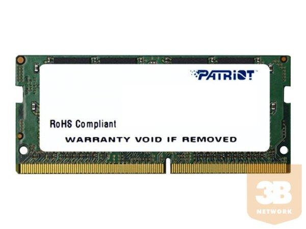 PATRIOT Signature Series 8GB DDR4 1x8GB 3200MHz SODIMM Single