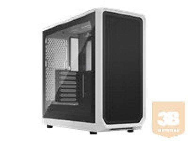 FRACTAL DESIGN Focus 2 White TG Clear Tint