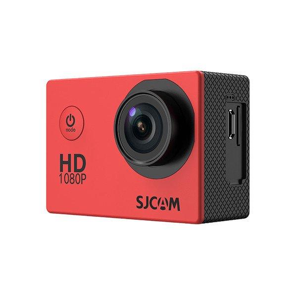 SJCAM Action Camera SJ4000, Red, vízálló tokkal, LCD kijelző, 2,0
képátmérő, 12 MP, lassítás, időzítő, 1080P, H.264