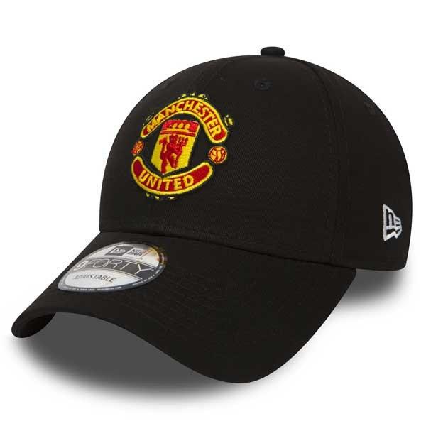 Sapka New Era 9FORTY Manchester United Essential Black Cap