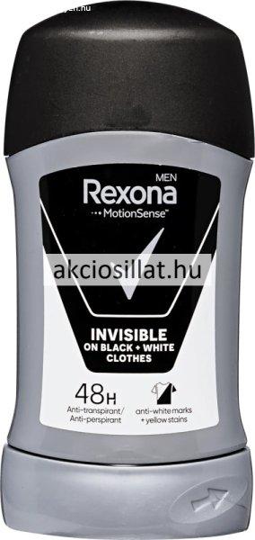 Rexona Men Invisible Black + White deo stick 50ml