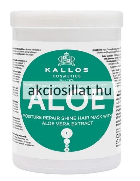 Kallos Kjmn Aloe Hidratáló Regeneráló hajpakolás aloe vera kivonattal
1000ml