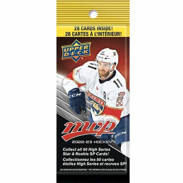 2022/23 Upper Deck MVP Hockey Retail Fatpack Kártyacsomag
