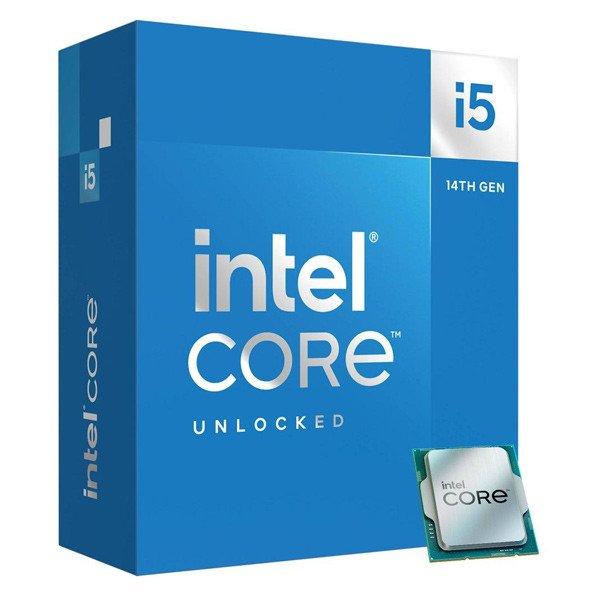 Intel Core i5-14600KF processor, 3,5 GHz,24 MB, LGA1700, BOX, hűtés nélkül