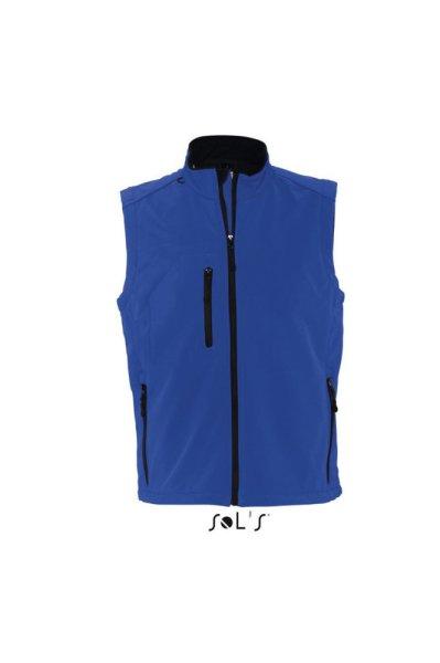 Férfi RALLYE 3 rétegű vastag softshell mellény, SOL'S SO46601, Royal
Blue-3XL