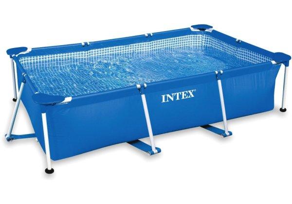 INTEX Metal keretes úszómedence, 260x160x65 cm-es méretben (modell: 28271)