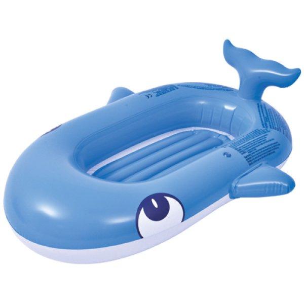 Gyerek csónak - 106x86 cm, kék színben, strapabíró anyagból, ideális
játék a vízparton
