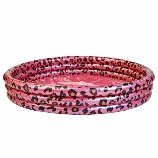 Rózsaszín leopárd mintás felfújható gyerekmedence, Swim Essentials, Ø 150
cm
