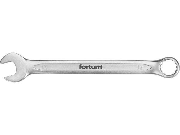 FORTUM csillag-villás kulcs, 61CrV5 mattkróm; 10mm FORTUM 4730210