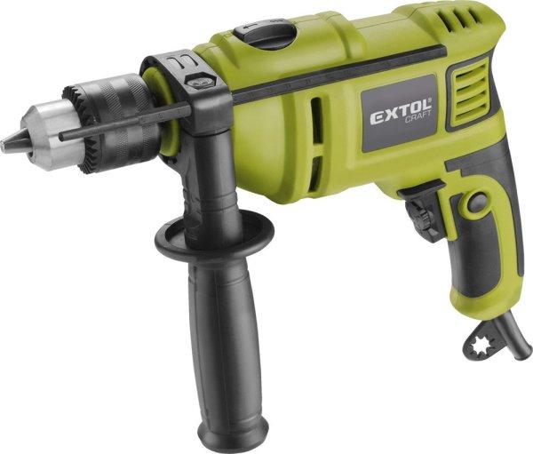 EXTOL CRAFT ütvefúrógép 750W; kulcsos tokmány, max. 13mm, 0-3000 ford/perc,
papírdoboz 401182