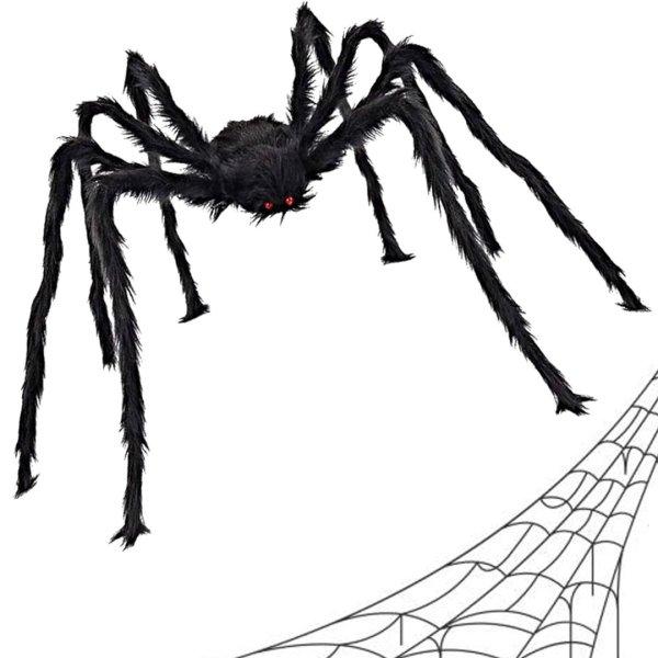 Halloween óriás pók