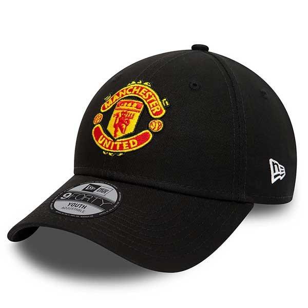 Gyerek Sapka NEW ERA 9Forty FC Manchester United Black Adjustable cap