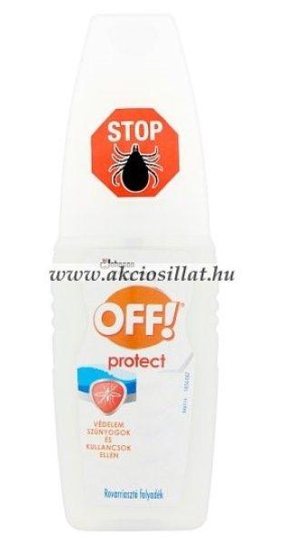 OFF! Protection Plus szúnyog és kullancsriasztó pumpás spray 100ml