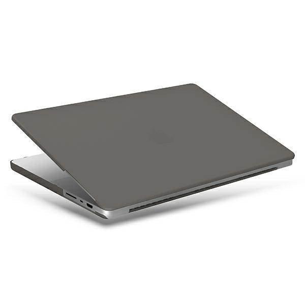 UNIQ etui Claro MacBook Pro 14" (2021/2023) átlátszó füst matt szürke
tok