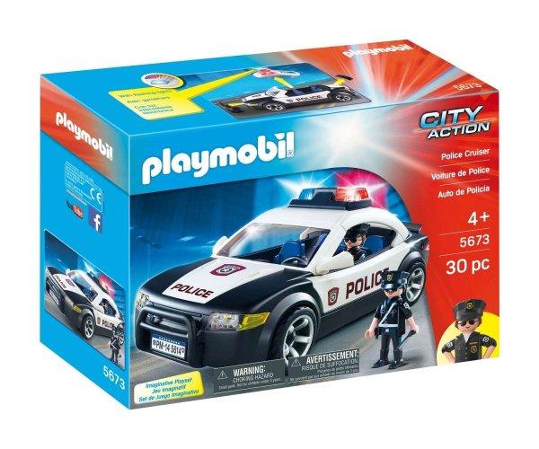 Playmobil Rendőrségi autó fénnyel és járőrökkel 5673