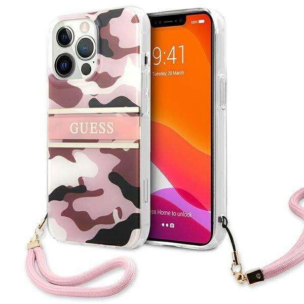 Guess GUHCP13XKCABPI iPhone 13 Pro Max 6.7 „pink / rózsaszín tok Camo Szíj
Kollekció