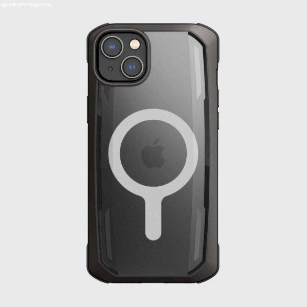 Apple iPhone 14 Plus Raptic X-Doria Secure Mag ütésálló Magsafe tok, Fekete