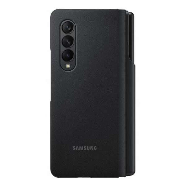 SAMSUNG műanyag telefonvédő (antimikrobiális bevonat + S-pen) FEKETE
[Samsung Galaxy Z Fold3 5G (SM-F926)] (EF-FF92PCBEG)