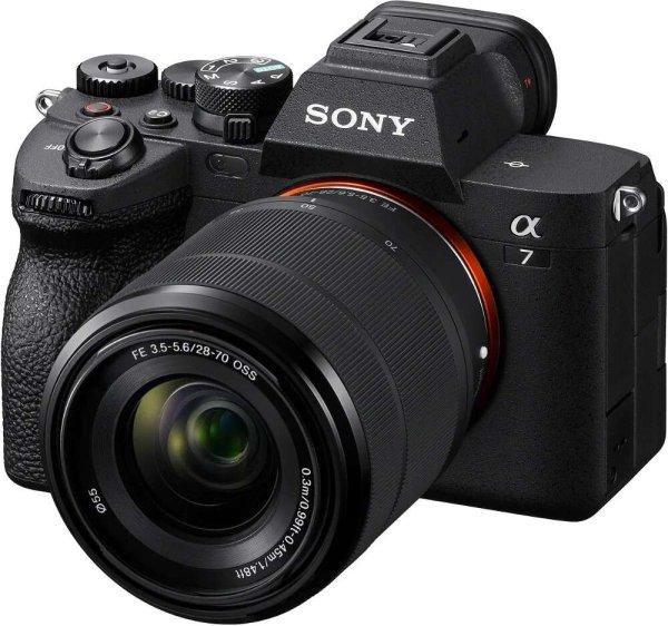 Sony Alpha A7 IV Digitális fényképezőgép + FE 28 - 70mm f3.5 - 5.6 OSS KIT
- Fekete