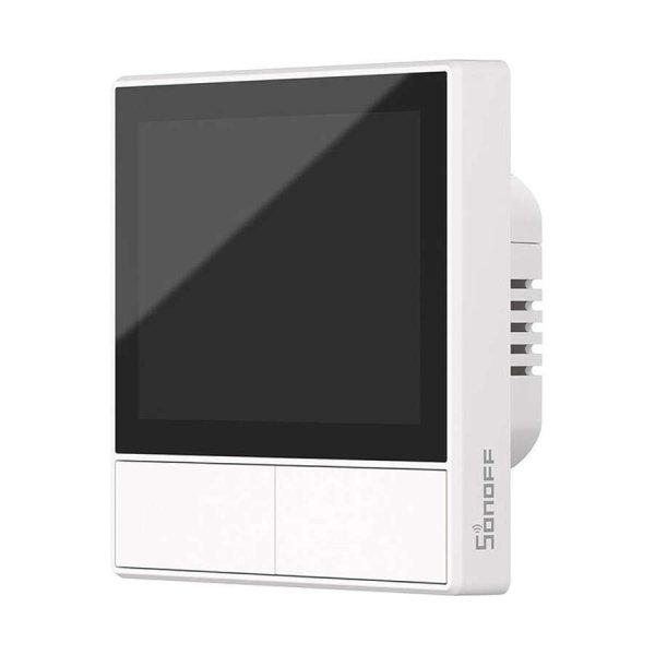 Sonoff NSPanel WiFi két gombos okos kapcsoló, érintős LED kijelző, fehér
(termosztát, hőmérő)