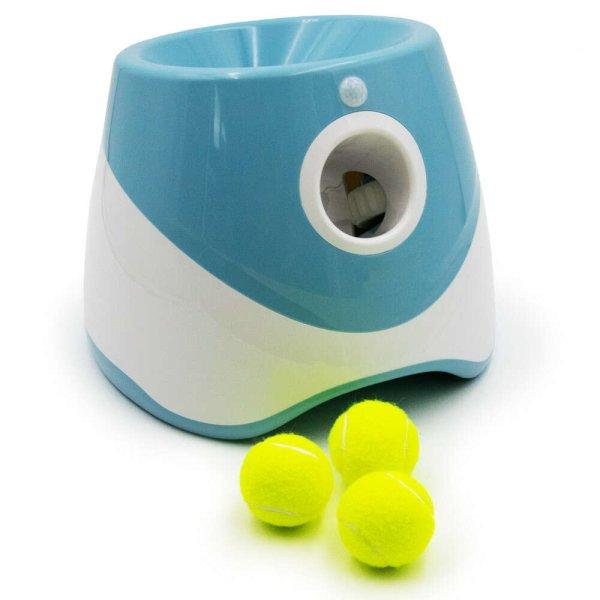 Automata labda hajító kutyáknak - 3 db teniszlabdával