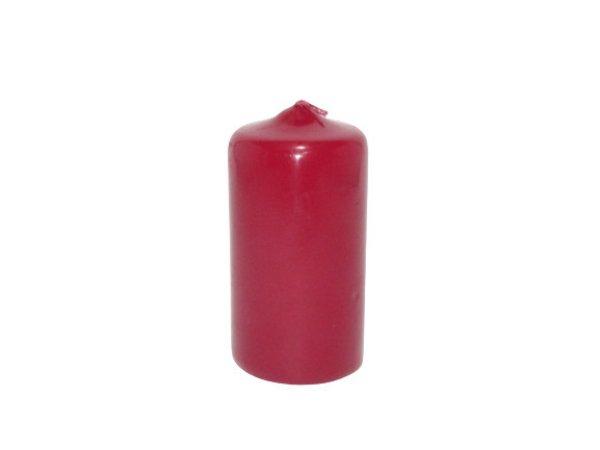 Gyertya óriás adventi piros 5 cm X 10 cm, 4db/csomag