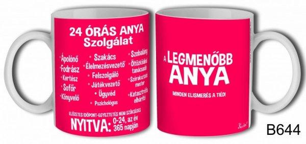 Bögre Legmenőbb Anya 3 dl