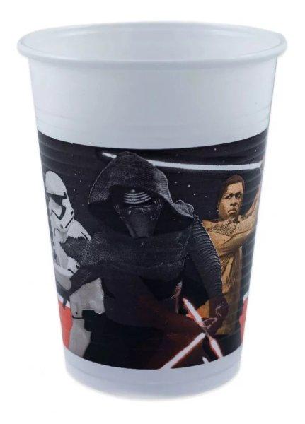 Műanyag pohár Star Wars Justice 8 db-os 200 ml